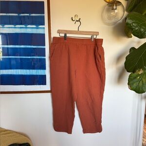 Madewell gauzy cotton pants